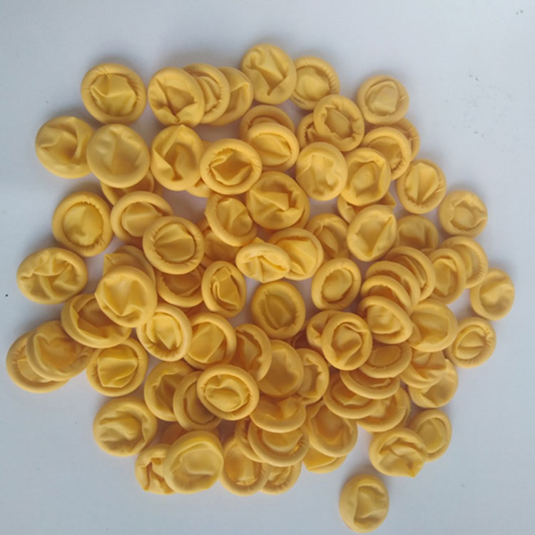 無塵凈化車間防靜電米黃色手指套防靜電指尖套防靜電手套袖套